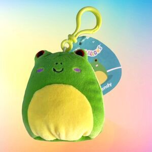WENDY THE FROG 3.5” CLIP SQUISHMALLOWS